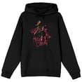 thumbnail image 5 of Nightmare On Elm Street Ready Or Not Here I Come Long Sleeve Women's Black Hooded Sweatshirt-Small, 5 of 7