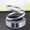 Silver, variant on TUWABEII Solar Rotating Car Perfume Aluminum Alloy Suspension Car Perfume Accessories