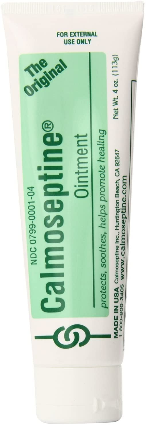 Calmoseptine Ointment Tube Oz (Pack of 2)