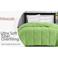 thumbnail image 2 of All-Season Super Soft and Luxury Comforter Alaskan King 120 by 120 inch Sage Green Solid| 400 GSM Microfiber | 1 Piece Quilted Box Comforter Set, 2 of 9