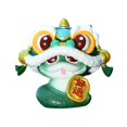 thumbnail image 5 of Esquirla 2025 Chinese New Year Snake Statue Ornament Art Photo Props Self Adhesives Gift Resin Figurine Animal Sculpture for Bookshelf Green, 5 of 8