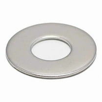 Flat Washer, For Screw Size 5/8" ,Stainless Steel NL-19 Finish, 10 PK