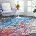 thumbnail image 3 of Nourison Twilight TWI21 Grey, Red 5'6" x 8' Rug, 3 of 10