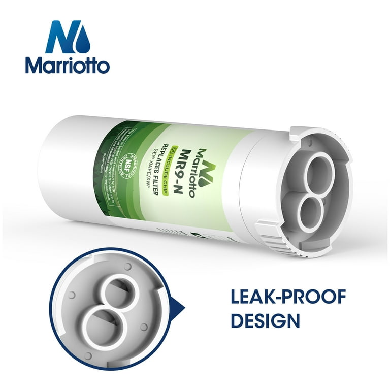MARRIOTTO Water Filter, Compatible with XWFE, Model MR9-N, 3pk