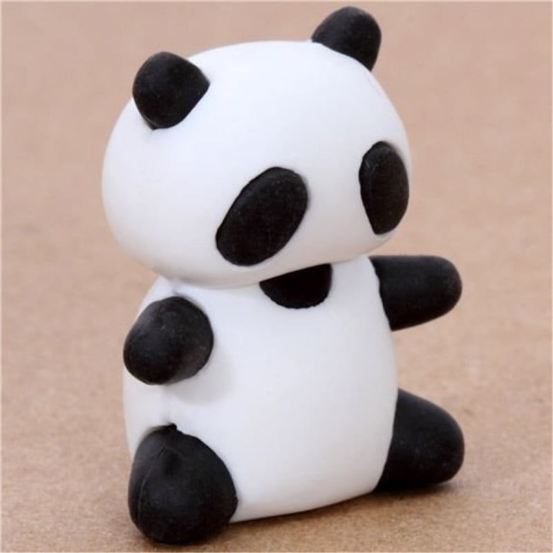 cute panda japanese eraser from iwako