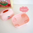 thumbnail image 3 of SHENMO Pig Tissue Box (White), Tissue Storage Box, Tissue Holder Box, Plastic Tissue Box, Napkin Dispenser, Tissue Holder, Cute Tissue Box, 3 of 5