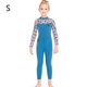 thumbnail image 2 of Niños y niñas Niños Trajes de buceo Secado rápido ultrafino de 2.5 mm Traje de baño de 2,5 mm para el buceo para jóvenes Snorkeling Surfing Natación azul S seitruly OD003673-06, 2 of 7