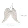 thumbnail image 2 of Luxshiny 6Pcs Christmas Angel Wing Decorations for Tree Hanging and Festive Atmosphere, 2 of 7