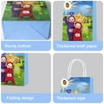 thumbnail image 3 of 16 Pcs For Teletubbies Cartoon-Themed Party Favor Bags – 2 Styles Paper Gift Bags with Handles for Celebrations and Event Decor, 3 of 5