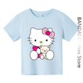 thumbnail image 3 of Camiseta de Hello Kitty, ropa para niños, camiseta Sonic, ropa para niños y niñas, camisetas para niños, camisetas informales para niñas, camisa para niños, 3 of 5