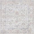 thumbnail image 1 of Unique Loom Tapis Design Portland 8' x 8' Carré Ivoire/gris, 1 of 2