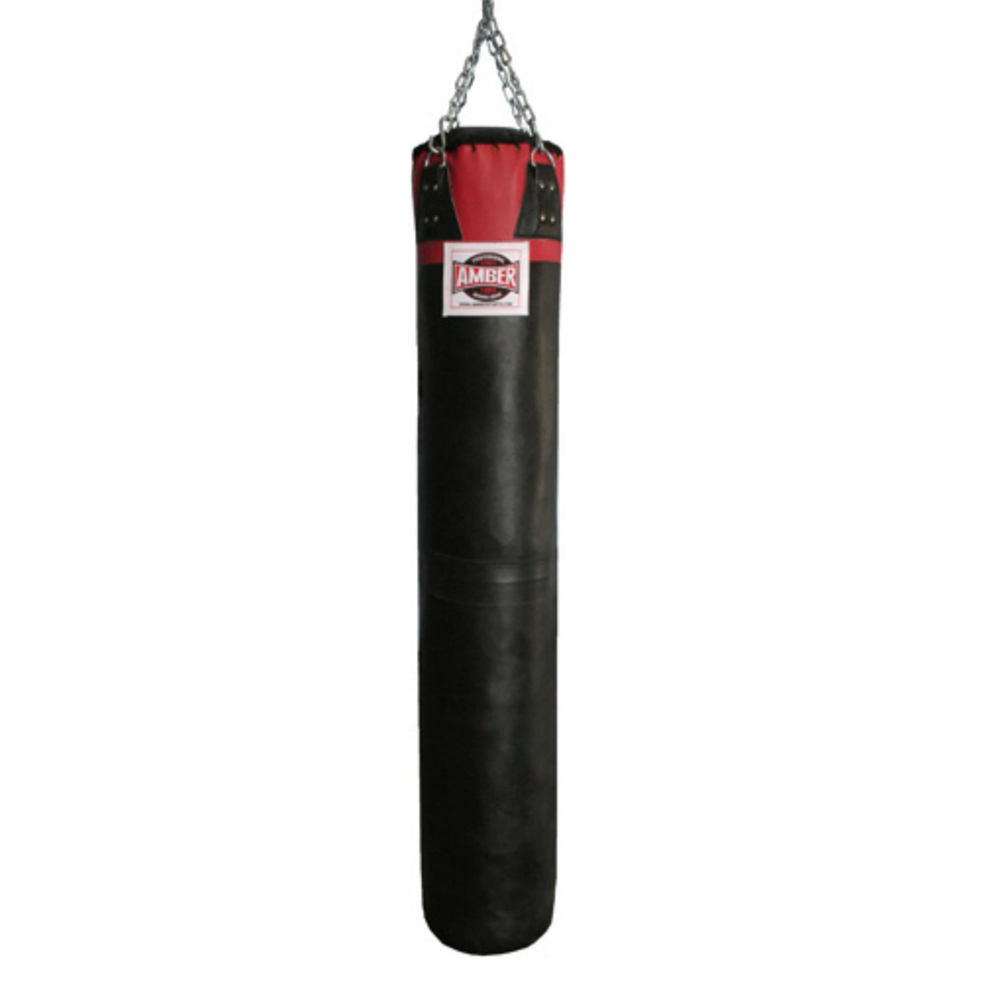 Amber 6ft Muay Thai Heavy Bag Synthetic Leather Punching Bag MMA UNFILLED 