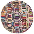 thumbnail image 5 of SAFAVIEH Nantucket Casimir Geometric Cotton Area Rug, Multi, 5' x 8', 5 of 10