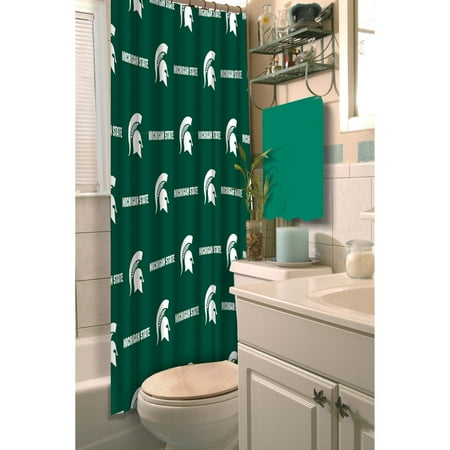 NCAA Michigan State Shower Curtain, 1 Each