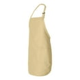 thumbnail image 2 of Q-Tees Q4350 Apron Unisex Adult Full-Length with Pockets, 2 of 3