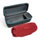 thumbnail image 1 of Altavoz Bluetooth JBL Charge 6 y divivi! Paquete de estuche rígido premium - Rojo, 1 of 5