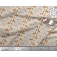 thumbnail image 2 of Soimoi Poly Georgette Fabric Giraffe Kids Fabric Prints by Yard 42 Inch Wide, 2 of 3