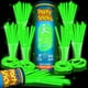 thumbnail image 1 of Glow Sticks Party Supplies Party Sticks, color verde, 20 cm, paquete de 100, 1 of 6