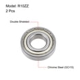 thumbnail image 2 of Deep Groove Ball Bearings Z2 Double Shielded Chrome Steel Roller, 5/8"x1-3/8"x11/32", 2 of 4
