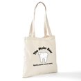 thumbnail image 6 of CafePress - The Molar Bear Tote Bag - Unisex Canvas Tote Bag, Beige, 1-Piece, 6 of 6