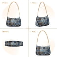 thumbnail image 7 of FORMRS Womens Shoulder Bag with Chain Strap Clutch Purse Cute Tote Handbag, Elegant Hexagon Pattern, 7 of 7