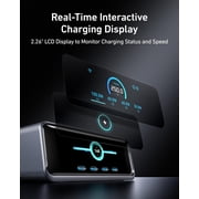 Anker Prime Charger, 250W GaN Prime USB C Charging Station, Ultra-Fast 6-Port, 2.26 LCD Display and Smart Control Dial