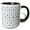 Black/White, variant on 3drose, Adventure Arrows Watercolor Blue, 11oz Two-tone Black Mug