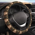 thumbnail image 5 of Salouo Whimsical Flower Crown Maiden Print Elastic Car Steering Wheel Cover - 15'' Non-Slip Car Wheel Cover Protector - Universal Car Accessory for Diverse Cars, 5 of 6