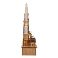thumbnail image 2 of Kurt Adler 10.25-Inch Wooden LED Light-Up Musical/Motion Christmas Village, 2 of 4