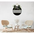 thumbnail image 5 of Always Say A Prayer Front Door Sign Funny Wreaths Hanging Wooden Plaque Decoration Round Rustic Wood Farmhouse Porch Decor for Home Front Door Decor, 12 x 12 Inch, 5 of 5