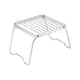 thumbnail image 3 of Soporte de Estufa Plegable de Acero Inoxidable Soporte Estable para Fogatas Parrilla Multiusos para Barbacoa Senderismo Picnic Camping Ollas para Guis Escribe un, 3 of 8