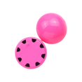 thumbnail image 2 of Ziurtnc 1 Pair Women Stud Earrings Round Shape Candy Color Smooth Lightweight Hollow Prom Daily Commute Ear Studs Lady Jewelry, 2 of 8