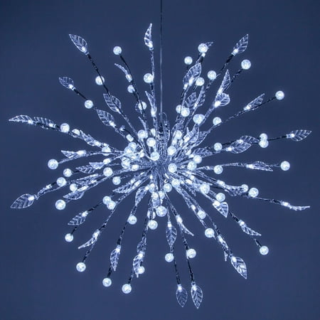 Silver Lighted Branches Wintergreen Lighting Starburst Lighted Branches, 12