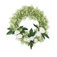 thumbnail image 2 of Seyotauo Christmas Day Door Hanging Window Decoration Rattan Wreath Party Atmosphere Scene Layout Small Pendant Handmade Wreath, 2 of 6