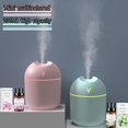 thumbnail image 2 of USB 250ML Mini Humidificador De Aire Portátil Pulverizador De Aceite Esencial De Oficina Purificador Ultrasónico Con LED Luz Nocturna Atomizador, 2 of 4