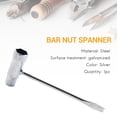 thumbnail image 3 of Top Sales Bar Nut T Chainsaw Wrench Spanner 1/2 inch (13mm) x 3/4 (19mm)for, 3 of 8