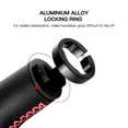 thumbnail image 2 of Tignapoo Poignées Ergonomiques pour Guidon de Vélo avec Cuir PU Haute Densité et Éponge, Design Résistant aux Chocs, Disponibles en Noir et Rouge, Inclut des Anneaux de Verrouillage en Alliage d'Aluminium pour un Ajustement Sécurisé, 2 of 7