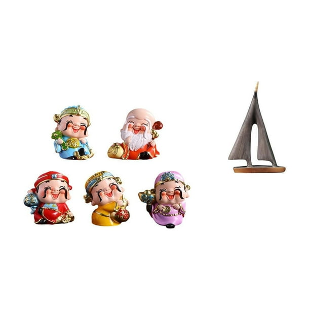 Figuras De Resina De Barco De Vela De La Fortuna, Escultura De Mesa De Dios Rico, Estatua De Velero, Adorno Artístico Decorativo Para Dormitorio, Hotel, Sala De Estar, Decoración De Fiesta De