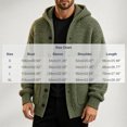 thumbnail image 3 of Ceisia Men's Hooded Button Down Knit Cardigan Long Sleeve Loose Casual Sweater Jacket With Side Pockets Gift, 3 of 6