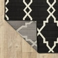 thumbnail image 3 of Oriental Weavers Marina Indoor/Outdoor Rug Rectangle Area Rug Black 1' 9" X 3' 9", 3 of 6