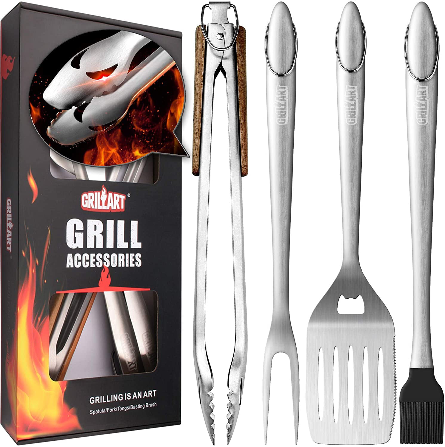 1X Stylish Stainless Steel Mesh Folder Grill  Accessories Barbecue Tools Durable 