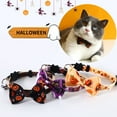 thumbnail image 4 of ZTGD Cat Collar Adjustable Cartoon Pattern Quick Release Enhance Halloween Ghost Print Pet Collar Photography Prop Pet Supplies, 4 of 7