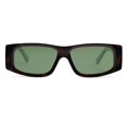 thumbnail image 2 of Gafas de Sol SOJOS de Tendencia Y2K Rectangulares Polarizadas SJ2228 Rojas, 2 of 5