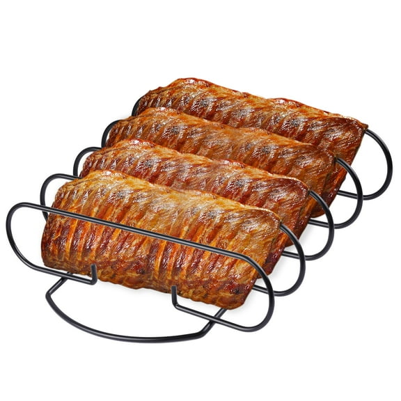 Royal Gourmet KL1106 4-Piece Non-Stick Rib Rack