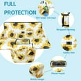 thumbnail image 4 of Shopping Cart Cover for Baby,2-in-1 High Chair Cover Soft,Portable, and Machine Washable,Comfortable Cotton Seat Pad with Safety Harness and Portable Cloth Bag,Fits All Supermarkets and Restaurants, 4 of 6