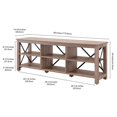 thumbnail image 3 of Henn&Hart 68" Gris Chêne/métal TV Stand, 3 of 8
