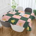 thumbnail image 2 of Yayeee Tablecloths 54" x 54" Rectangle Wrinkle Resistant Party Table Cover, Pink Abstract, 2 of 8