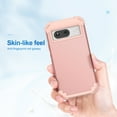 thumbnail image 3 of Dteck for Google Pixel 8 Armor Case, 3 in 1 Heavy Duty Shockproof Hybrid Hard PC Soft Rubber Drop Protection Slim Fit Hybrid Protective Cover Case, rosegold, 3 of 5