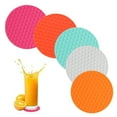 thumbnail image 1 of Cushion, anti-slip, thermal insulation, silica gel coaster, used for beverages, preventing furniture, 1 of 6