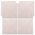 thumbnail image 1 of KAKOWELY foam 6pcs Acoustic Insulation Board Microphone Isolation Shield Sound Insulation Sponge Panel Acoustic Absorption Panel for Music Room Gaming Room, 1 of 5